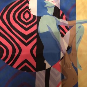 2 Throw Pillow Covers Cultural Abstract Art Print  w